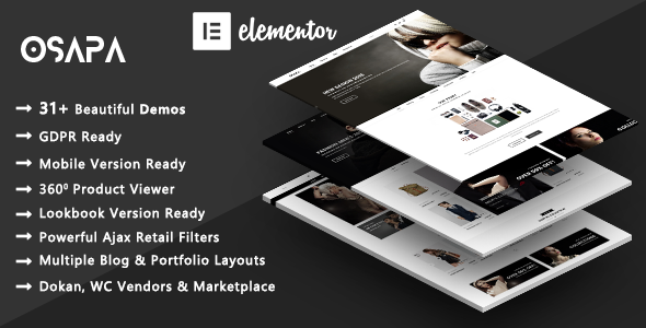 Osapa | Fashion Shop WooCommerce WordPress Theme Nulled