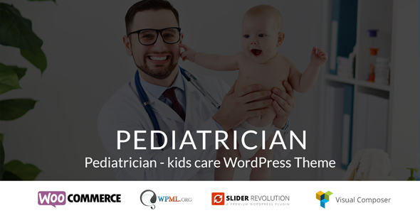 Pediatrician – kids care WordPress Theme