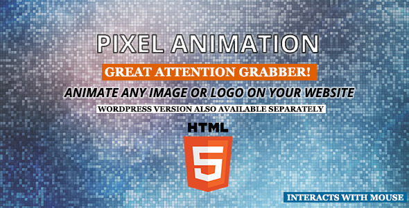 Pixel Animation HTML5 Nulled