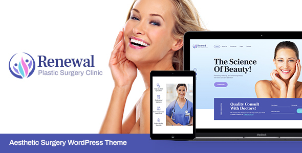 Renewal | Plastic Surgery Clinic WordPress Theme Nulled