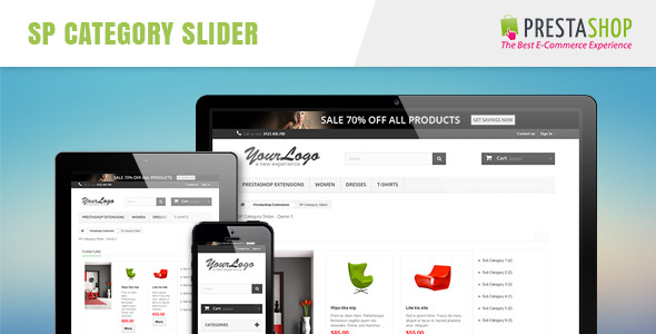 SP Category Slider – Responsive Prestashop Module