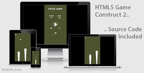 Stick Jump – HTML5 Game Nulled