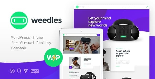 Weedles | Virtual Reality Store & VR Room WordPress Theme Nulled