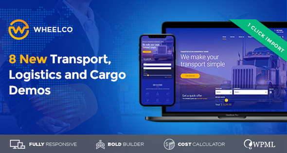 Wheelco – Cargo, Transport & Logistics WordPress Theme — business preview