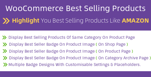 WooCommerce Best Selling Products Nulled