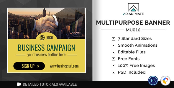 Multipurpose Banner (MU016) Nulled