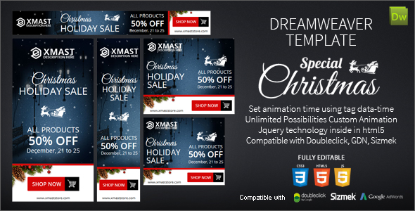 Special Christmas Dreamweaver Ads Nulled