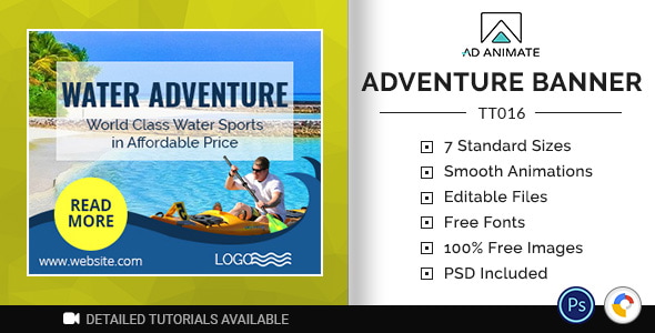 Tour & Travel | Adventure Sports Banner (TT016) Nulled