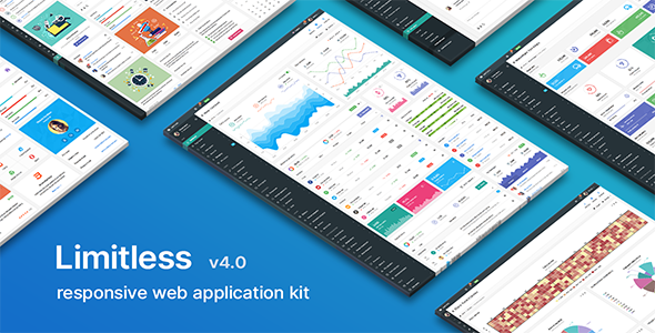 Limitless – Responsive Web Application Kit