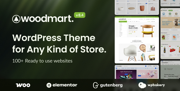 WoodMart – Multipurpose WooCommerce Theme Nulled
