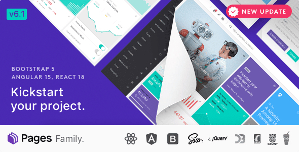 Pages – Admin Dashboard Template