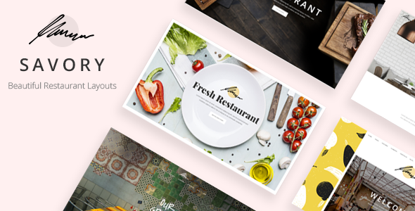Savory – Restaurant WordPress Theme