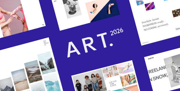 ART – Portfolio WordPress Theme