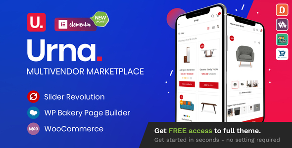 Urna – All-in-one WooCommerce WordPress Theme