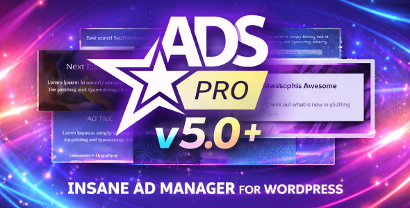 Ads Pro Plugin – Multi-Purpose WordPress Ad Manager