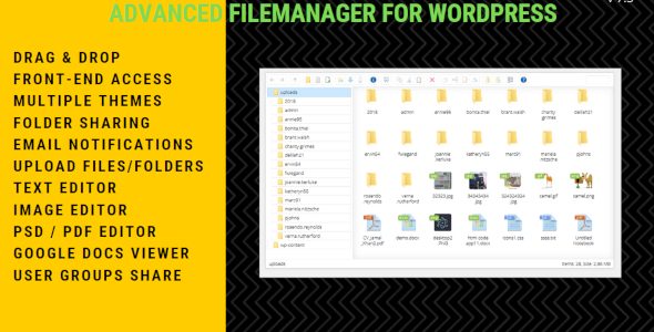File Manager Plugin For WordPress