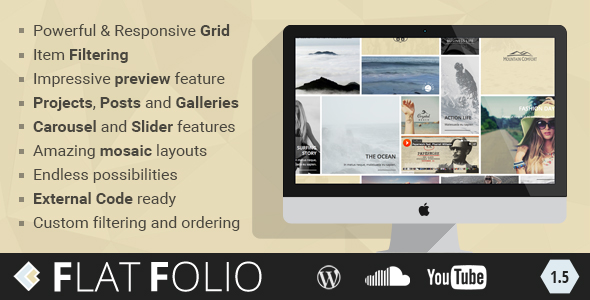 FlatFolio Review: Flat & Cool WP Portfolio