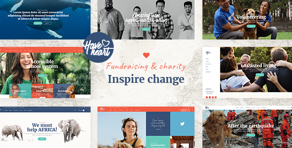 HaveHeart Review: Charity WordPress Theme Nulled