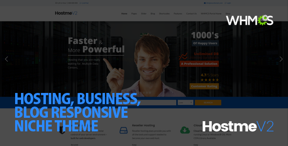 Hostme v2 Review: Hosting Theme Built to Convert Nulled
