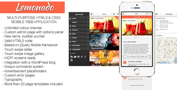 Lemonado Review: All-in-One Mobile Web App