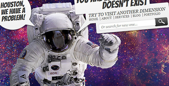 Lost in Space – Error 404 Review: Bold 404 Pages
