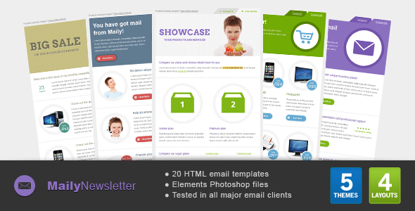 Maily Newsletter Review: Email Templates Kit