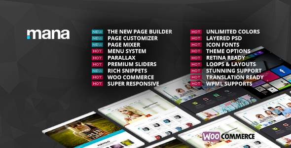 Mana – Responsive Multi-Purpose Theme Review: Versatile Nulled