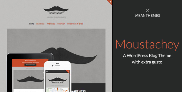 Moustachey Review: Blog Theme With Extra Gusto Nulled