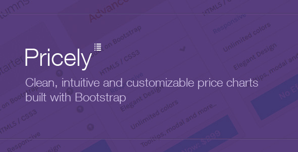 Pricely – Bootstrap Powered Price Charts Review: CSS