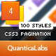 100 CSS3 Pagination Styles Review: Clean CSS
