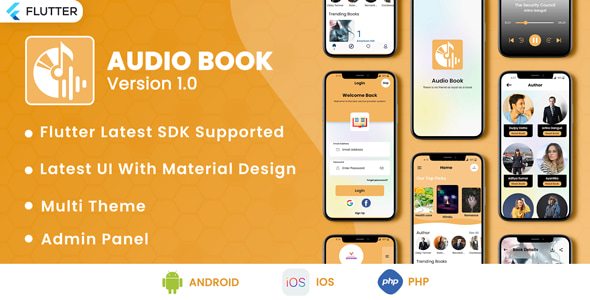 Audible Audiobook Review: Flutter Audio App