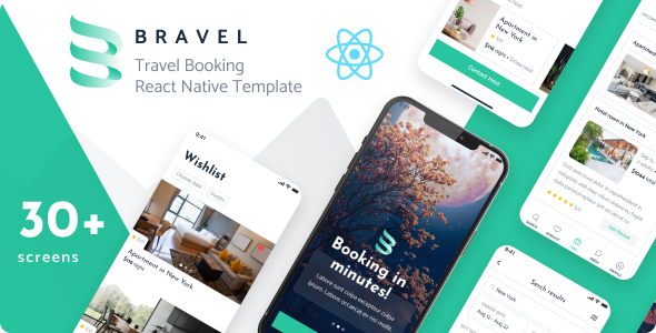 Bravel Review: React Native Booking Template