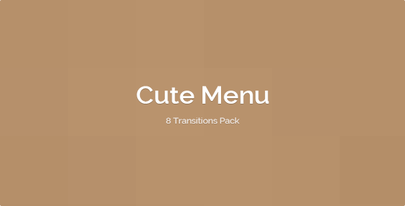 Cute Menu – 8 transitions pack Review: Smooth JS Nav Nulled