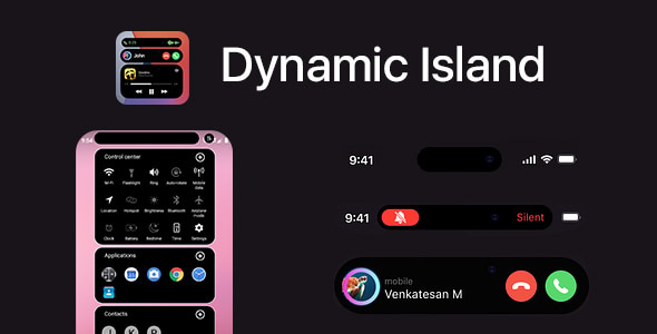 Dynamic Island Review: Android Theme