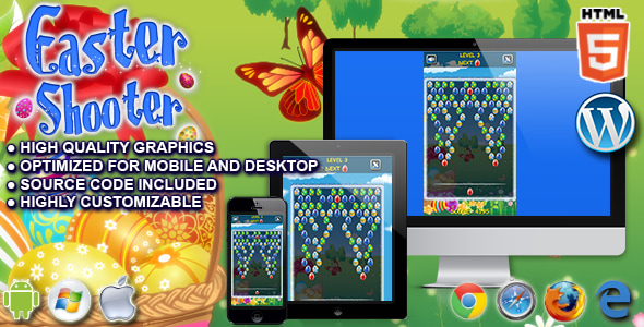 Easter Shooter – HTML5 Game Review: Fun Arcade