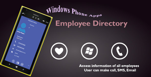 Employee directory for Windows Phone Review: DB Nulled