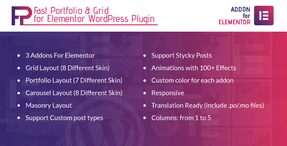 Fast Portfolio & Grid for Elementor Review: Grid Addon Nulled
