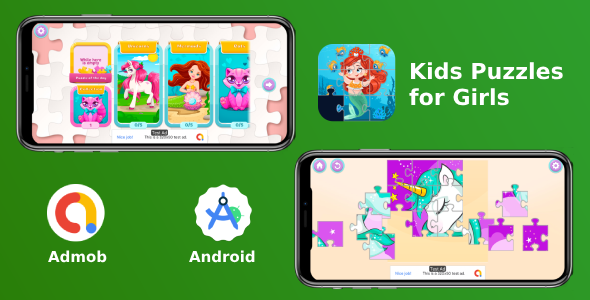 Kids Puzzles for Girls Game Review: Fun Admob App