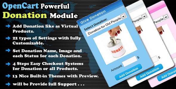 Opencart Powerful Donation Module Review: Easy Setup Nulled