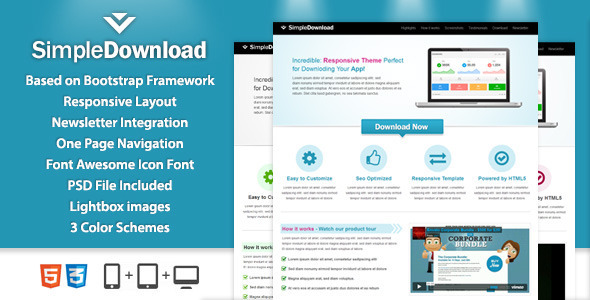 SimpleDownload Landingpage 1.0.0 – Review: Fast Setup