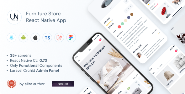 Unimor – Furniture Store Review: Mobile App Nulled